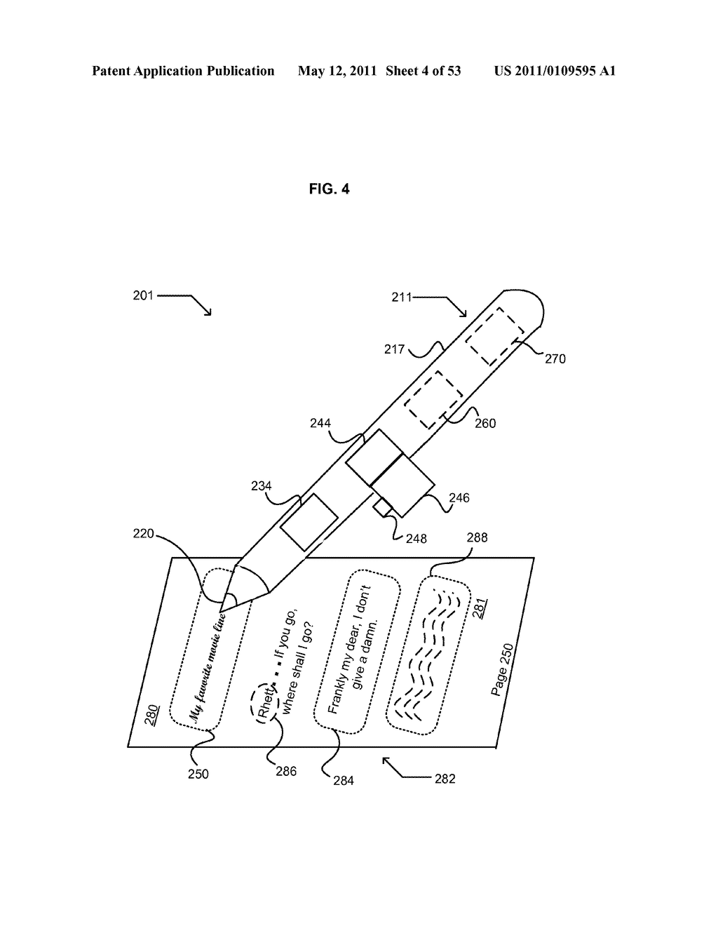 Handwriting Regions Keyed to a Data Receptor - diagram, schematic, and image 05