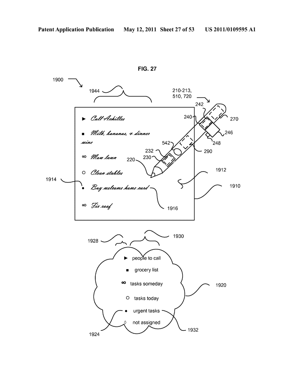 Handwriting Regions Keyed to a Data Receptor - diagram, schematic, and image 28