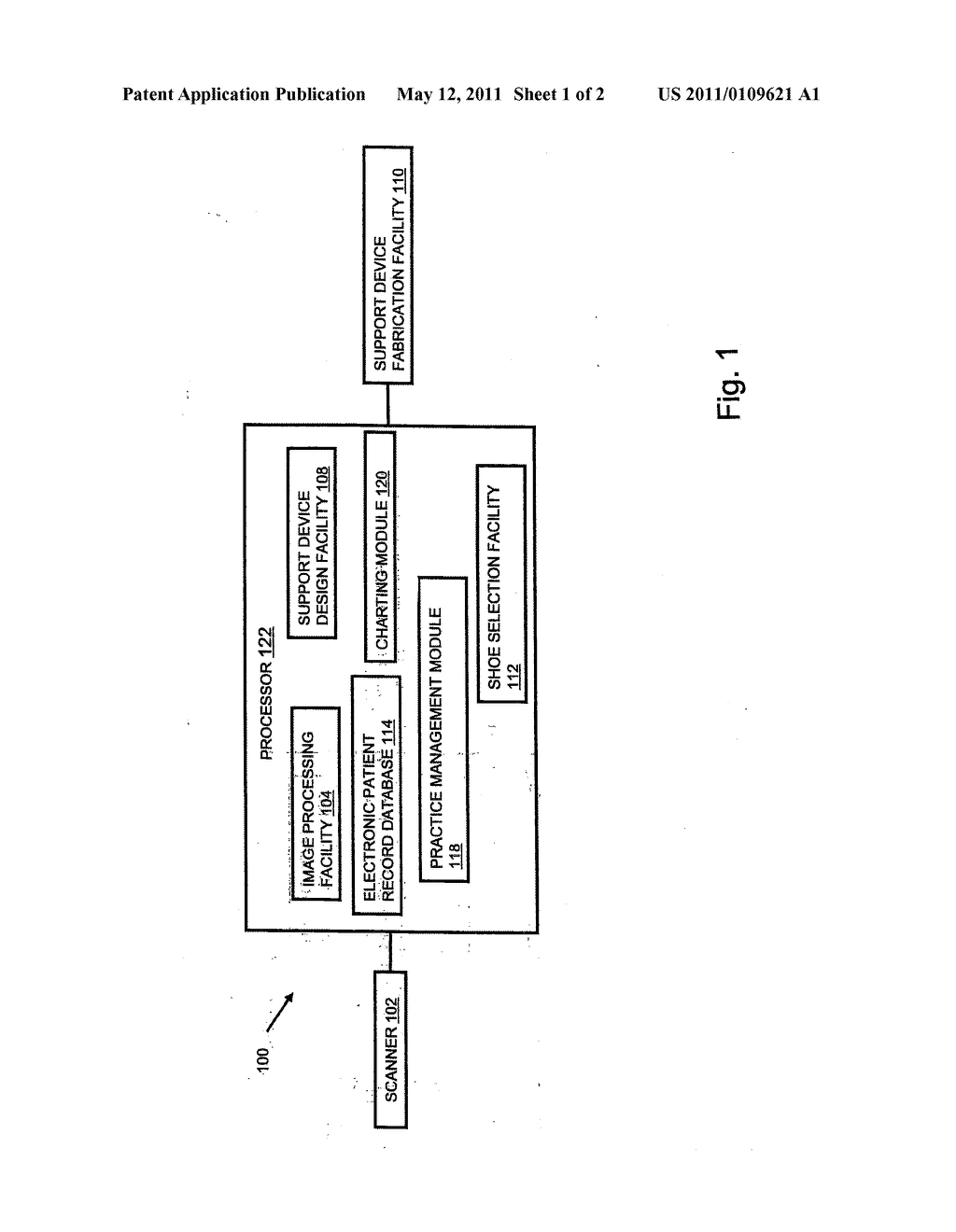 System and Method for Designing an Insert Based on a Three Dimensional Image of a Foot - diagram, schematic, and image 02