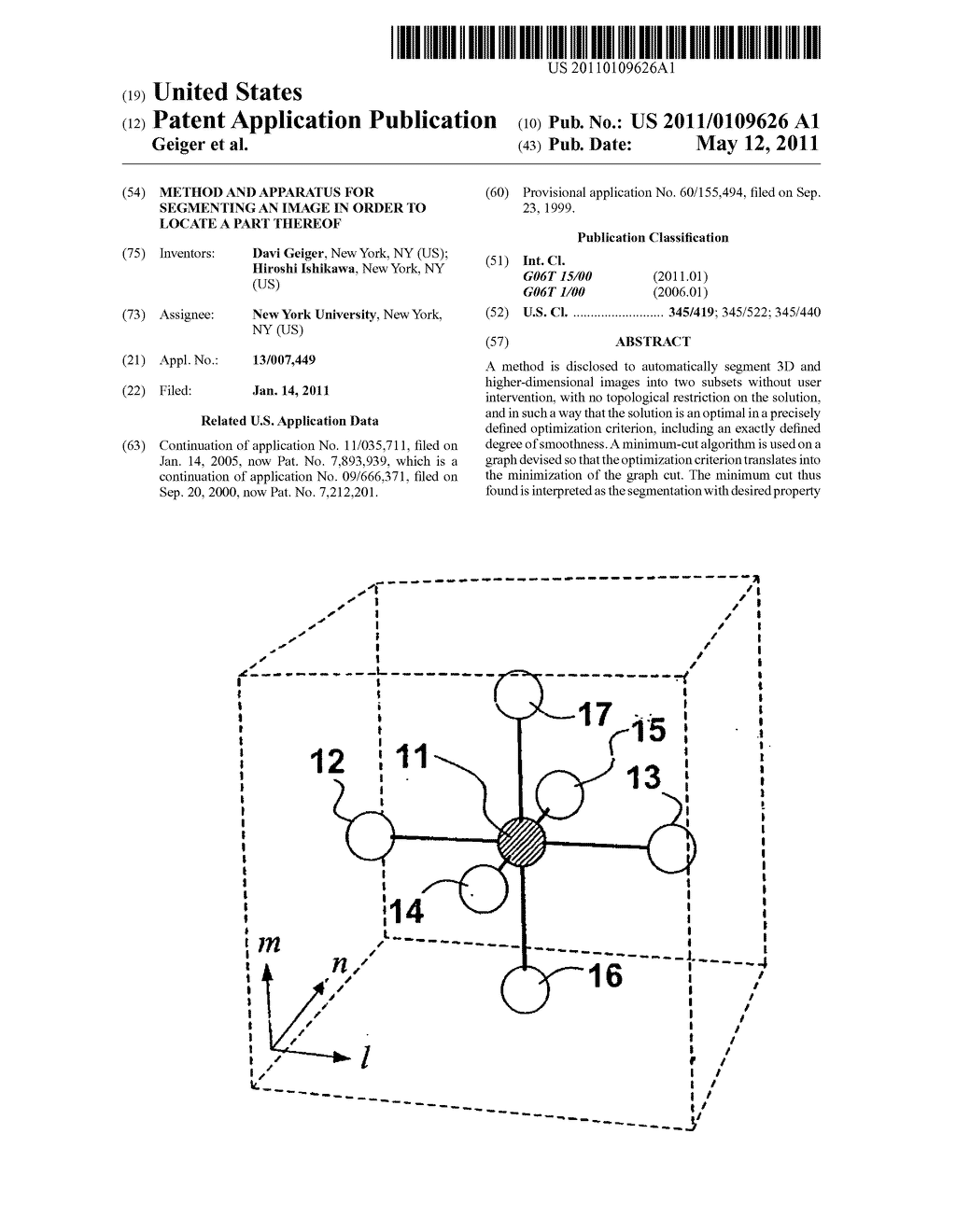 METHOD AND APPARATUS FOR SEGMENTING AN IMAGE IN ORDER TO LOCATE A PART THEREOF - diagram, schematic, and image 01