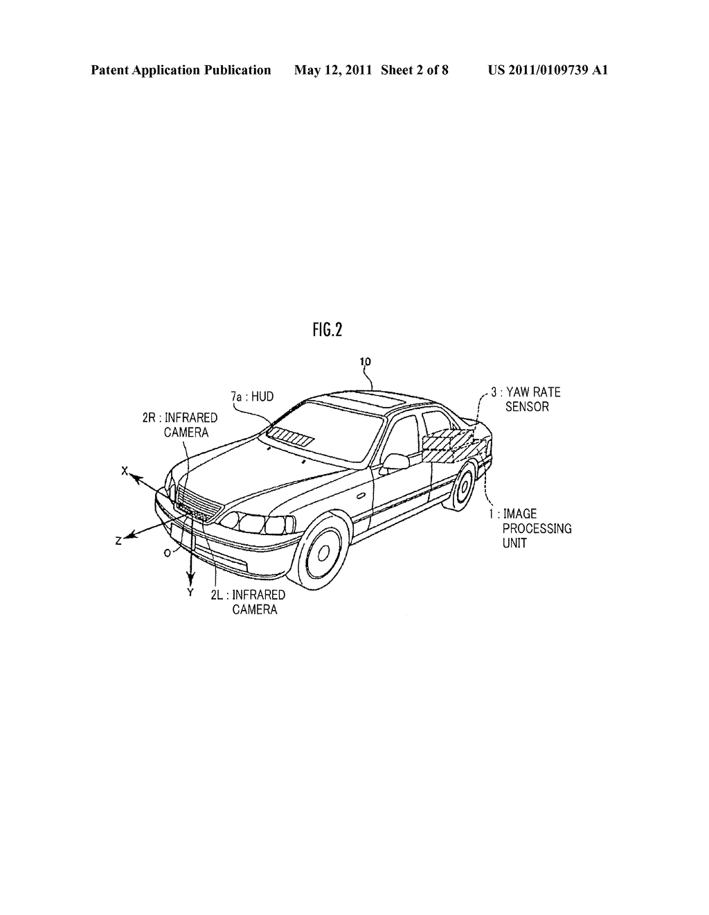 VEHICLE PERIPHERY MONITORING DEVICE - diagram, schematic, and image 03