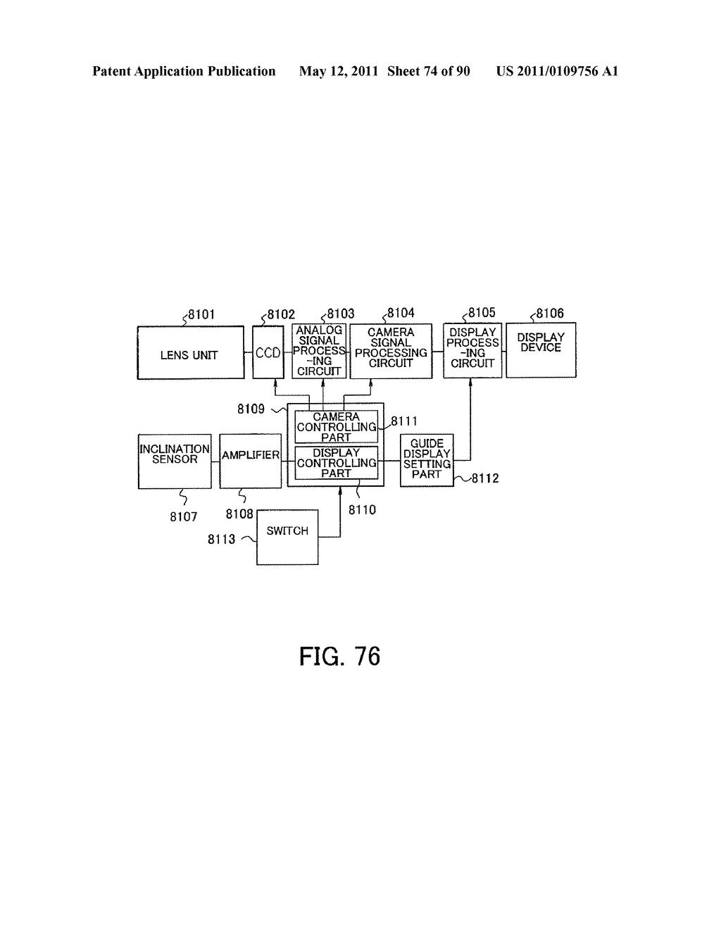 IMAGE PICKUP APPARATUS - diagram, schematic, and image 75