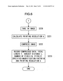 Method for image data print control, electronic camera and camera system diagram and image