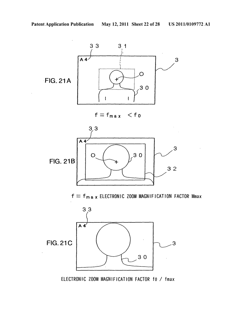 Method for image data print control, electronic camera and camera system - diagram, schematic, and image 23