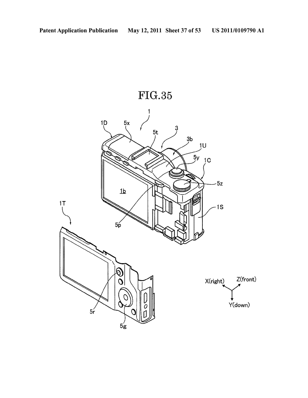 CAMERA BODY AND IMAGING APPARATUS - diagram, schematic, and image 38