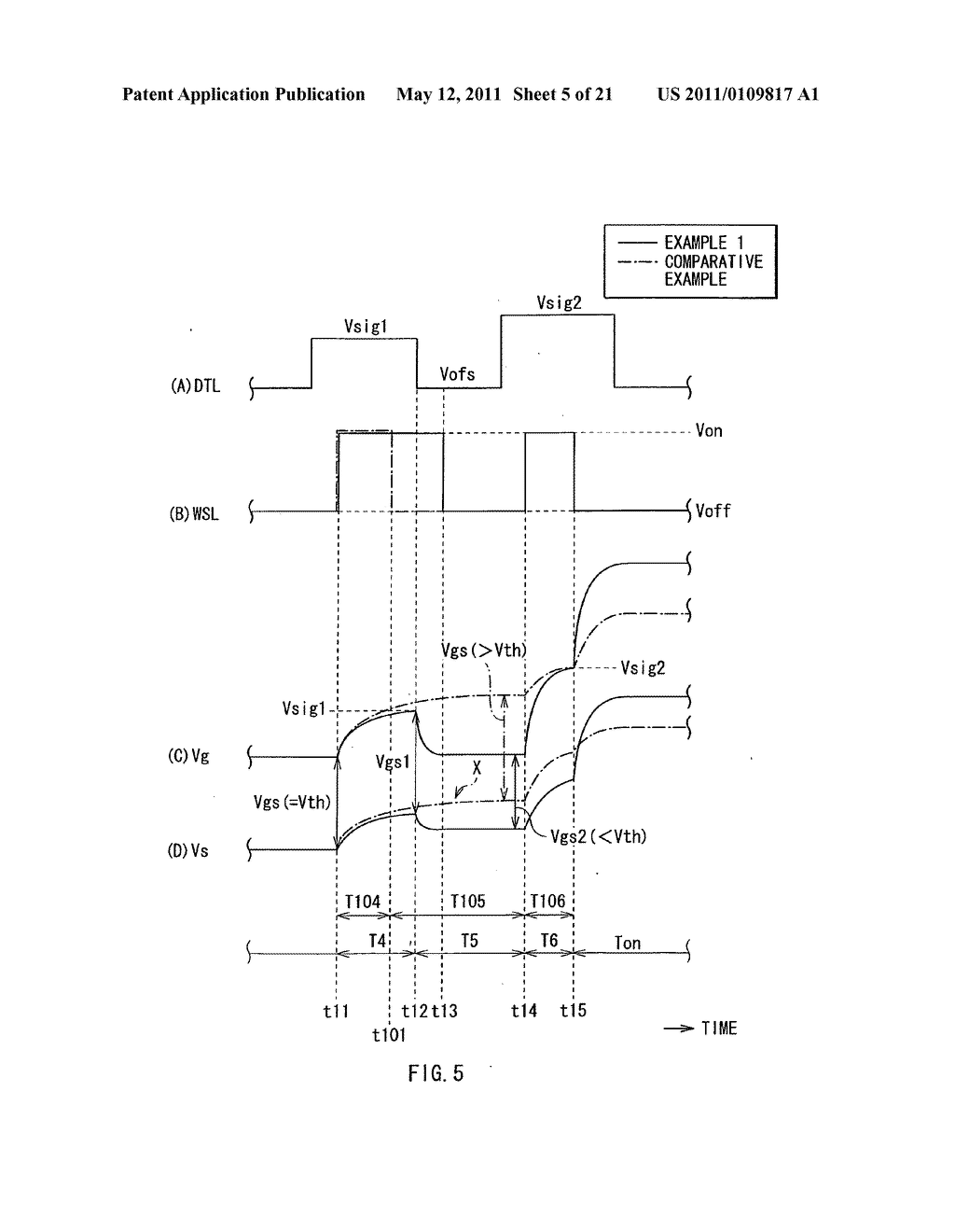 Display device, method of driving the same, and electronic unit - diagram, schematic, and image 06