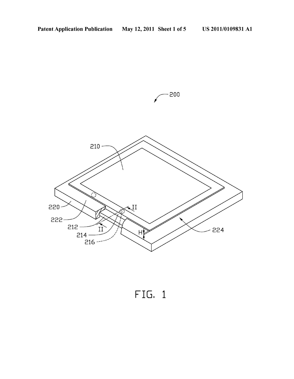 LIQUID CRYSTAL DISPLAY WITH DISPLAY SCREEN EXTENDING OUT OF CASING - diagram, schematic, and image 02