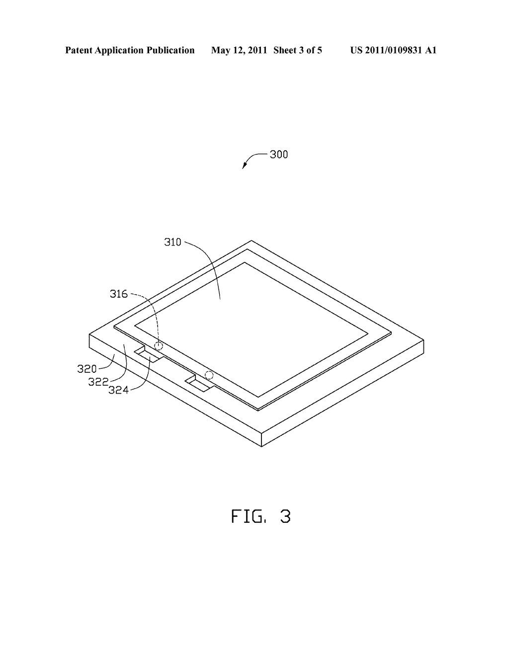 LIQUID CRYSTAL DISPLAY WITH DISPLAY SCREEN EXTENDING OUT OF CASING - diagram, schematic, and image 04