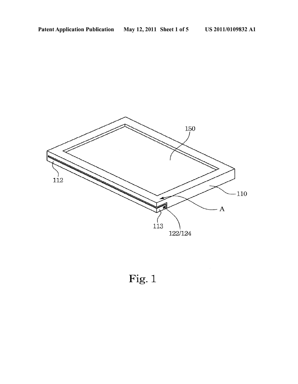 Supporting Assembly for a Liquid Crystal Display - diagram, schematic, and image 02