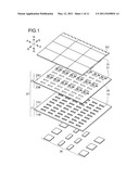 FRAME SET, LIGHTING DEVICE, AND LIQUID CRYSTAL DISPLAY DEVICE diagram and image