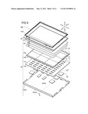 FRAME SET, LIGHTING DEVICE, AND LIQUID CRYSTAL DISPLAY DEVICE diagram and image