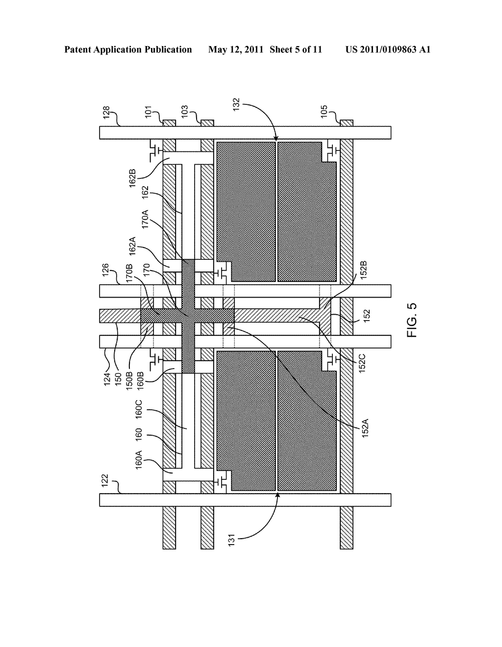 COMMON REPAIR STRUCTURES FOR CLOSE BUS IN A LIQUID CRYSTAL DISPLAY - diagram, schematic, and image 06