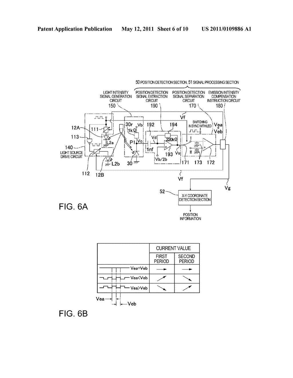 PROJECTION DISPLAY DEVICE WITH POSITION DETECTION FUNCTION - diagram, schematic, and image 07