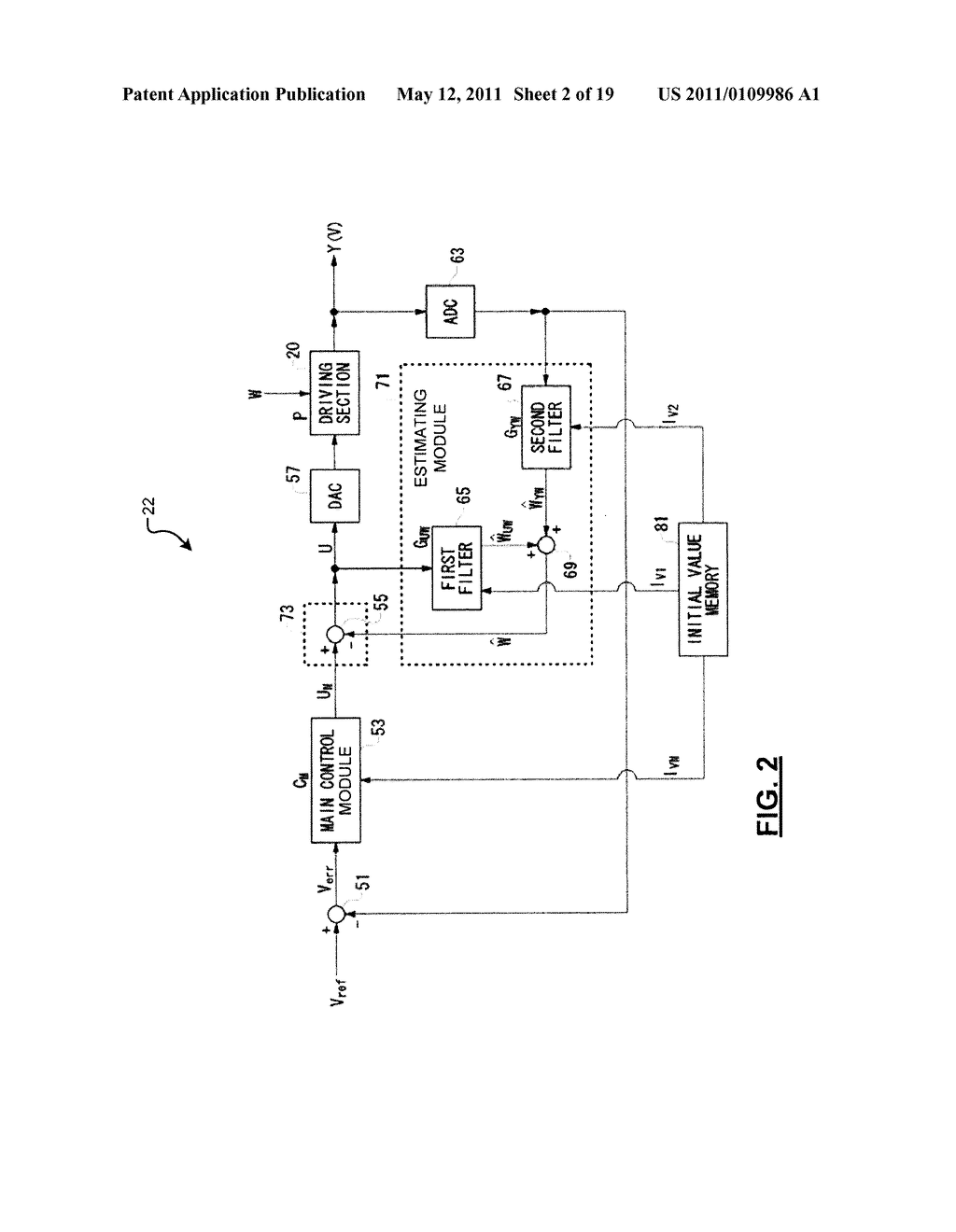 CONTROL SYSTEM AND METHOD FOR LOADING ACTUATOR ARM OF ROTATING STORAGE DEVICE - diagram, schematic, and image 03