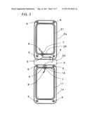 PORTABLE TERMINAL DEVICE WITH WATERPROOF STRUCTURE diagram and image