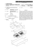 COMPUTER SYSTEM WITH FRAME FOR DISK DRIVE diagram and image