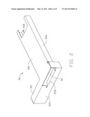 COMPUTER SYSTEM WITH FRAME FOR DISK DRIVE diagram and image