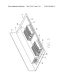 COMPUTER SYSTEM WITH FRAME FOR DISK DRIVE diagram and image