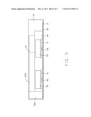 COMPUTER SYSTEM WITH FRAME FOR DISK DRIVE diagram and image