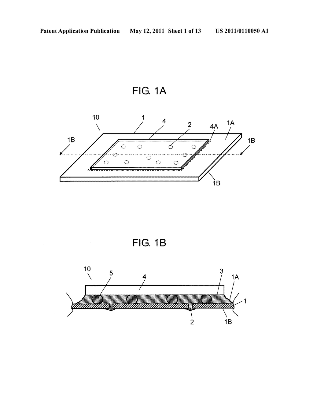 STRUCTURE WITH ELECTRONIC COMPONENT MOUNTED THEREIN AND METHOD FOR MANUFACTURING SUCH STRUCTURE - diagram, schematic, and image 02
