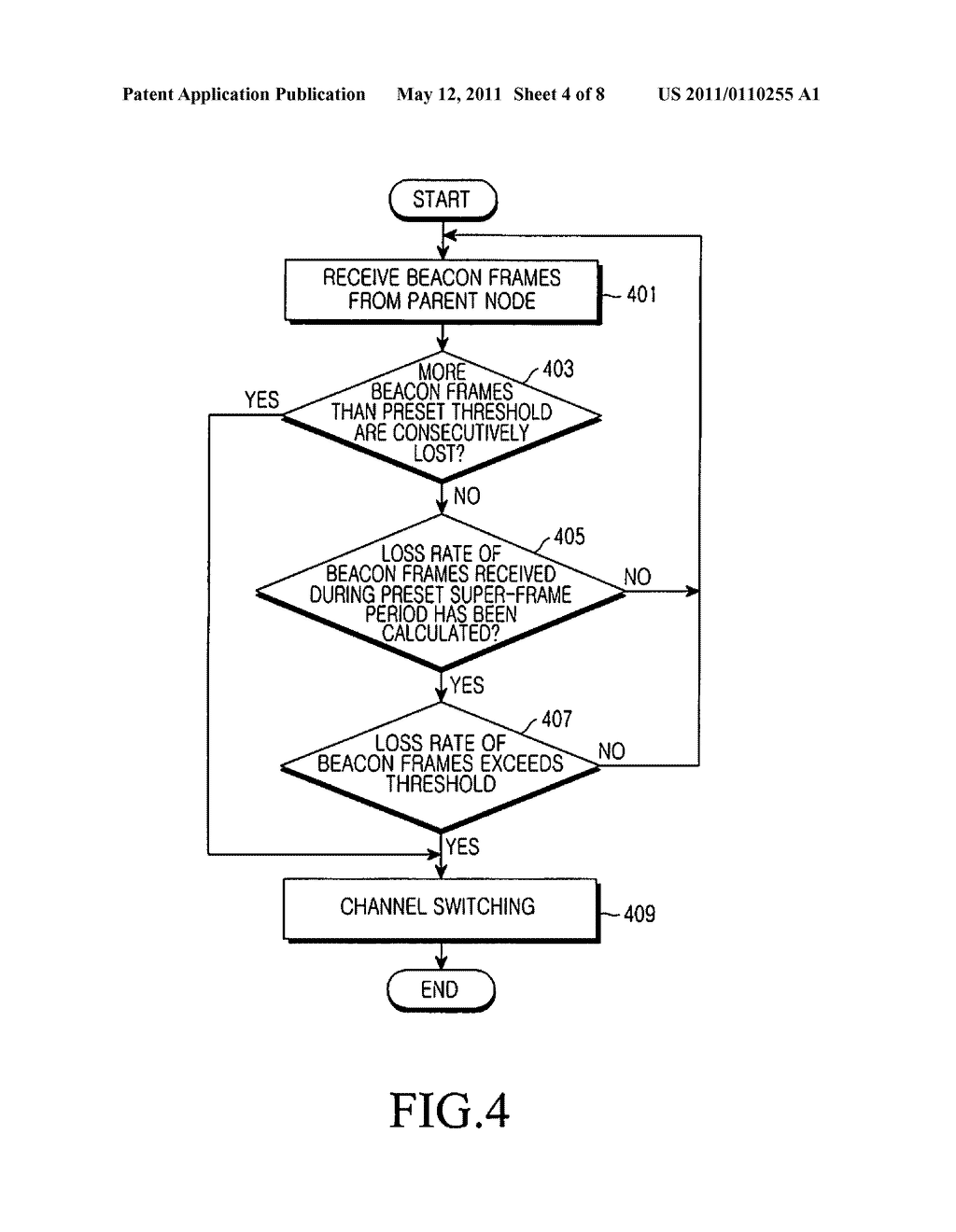 APPARATUS AND METHOD FOR AVOIDING CHANNEL INTERFERENCE IN A MULTI-CHANNEL SENSOR NETWORK - diagram, schematic, and image 05