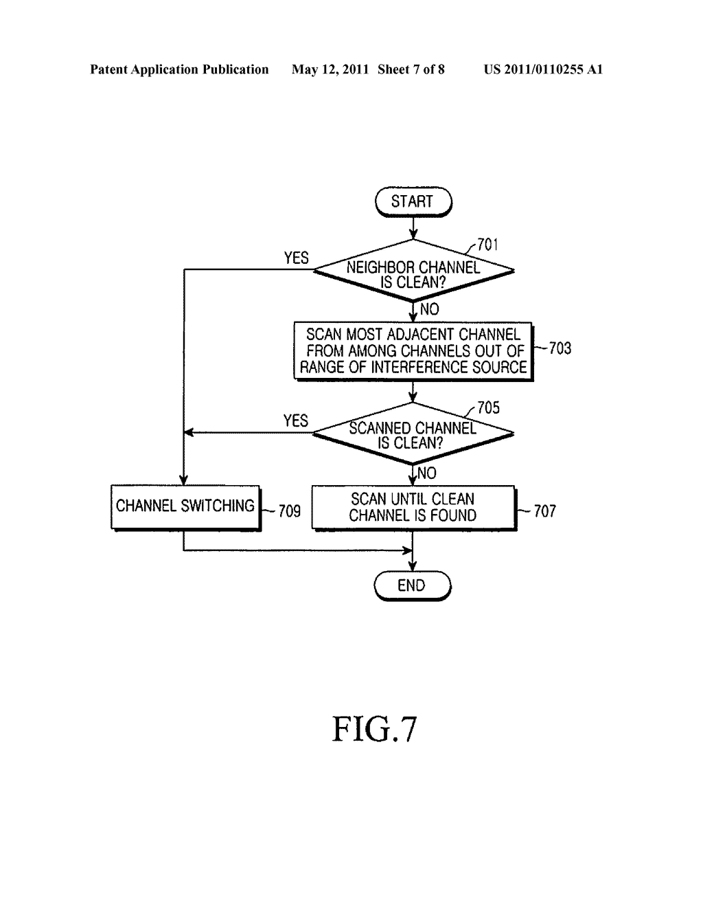 APPARATUS AND METHOD FOR AVOIDING CHANNEL INTERFERENCE IN A MULTI-CHANNEL SENSOR NETWORK - diagram, schematic, and image 08