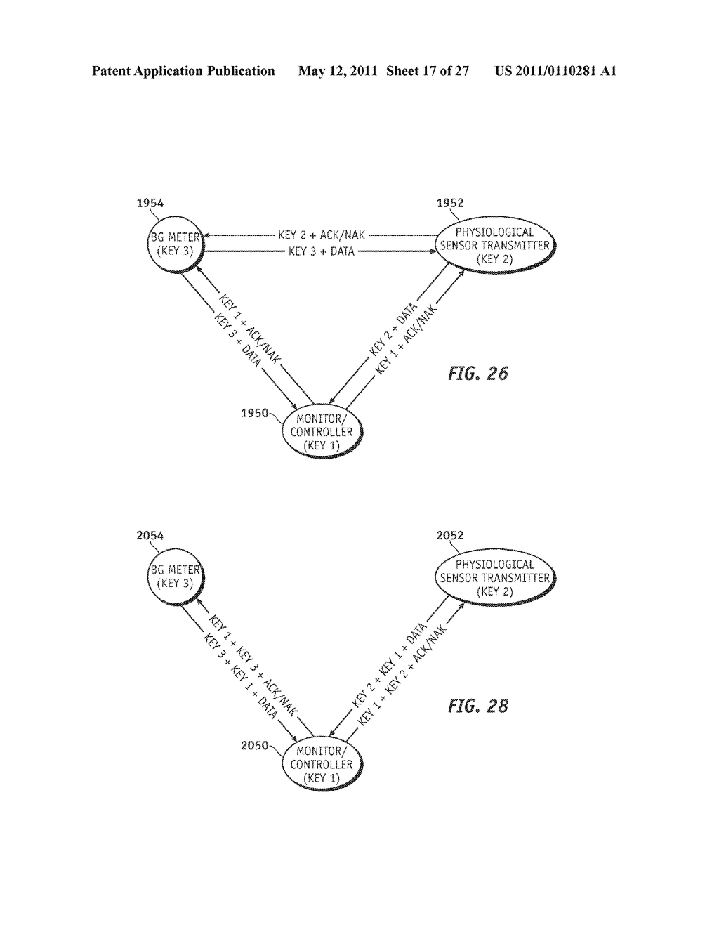 BROADCAST DATA TRANSMISSION AND DATA PACKET REPEATING TECHNIQUES FOR A WIRELESS MEDICAL DEVICE NETWORK - diagram, schematic, and image 18