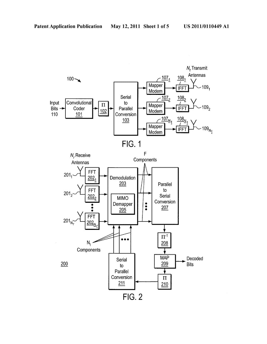 RECEIVER TERMINAL DRIVEN JOINT ENCODER AND DECODER MODE ADAPTATION FOR SU-MIMO SYSTEMS - diagram, schematic, and image 02