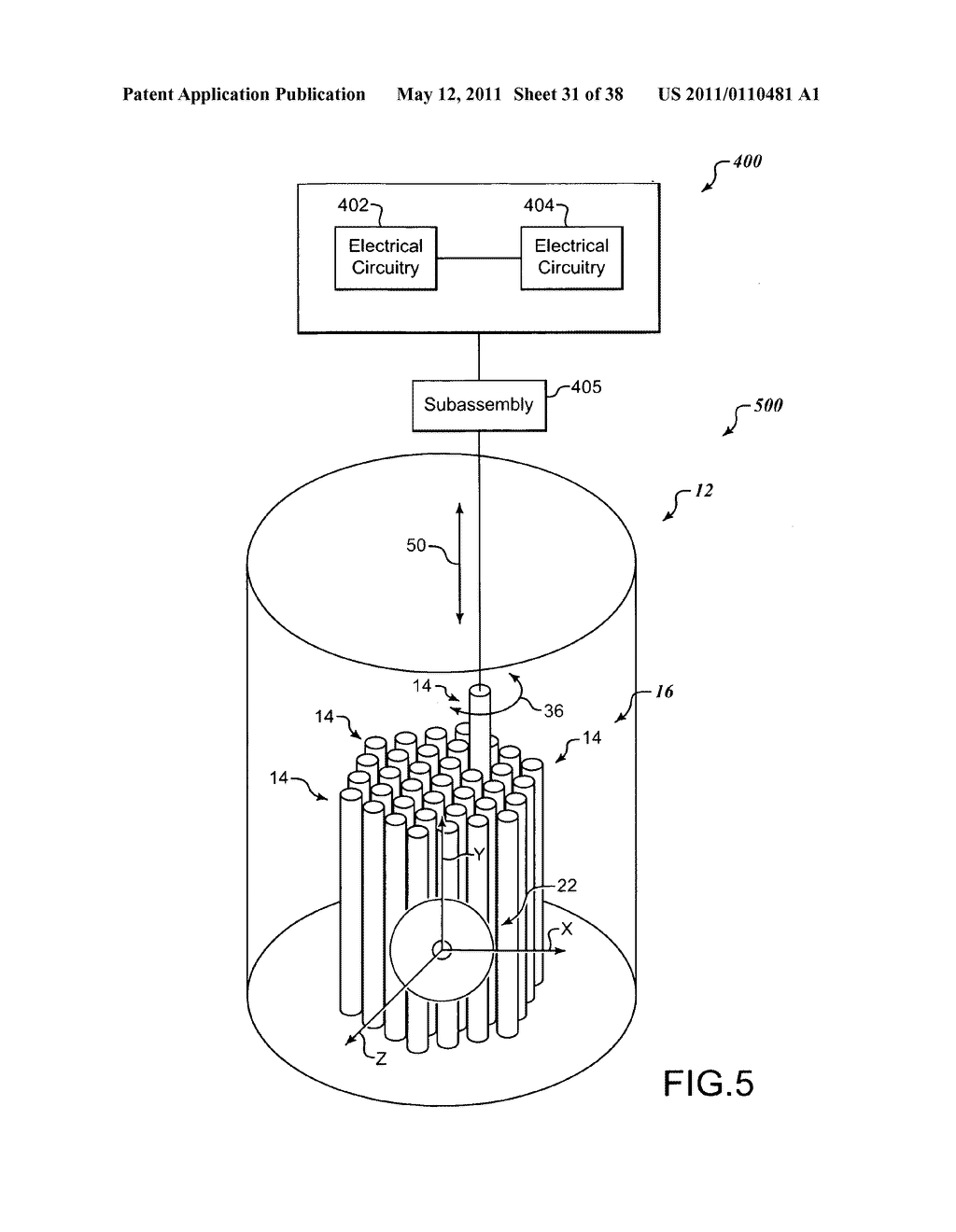 Methods and systems for migrating fuel assemblies in a nuclear fission reactor - diagram, schematic, and image 32