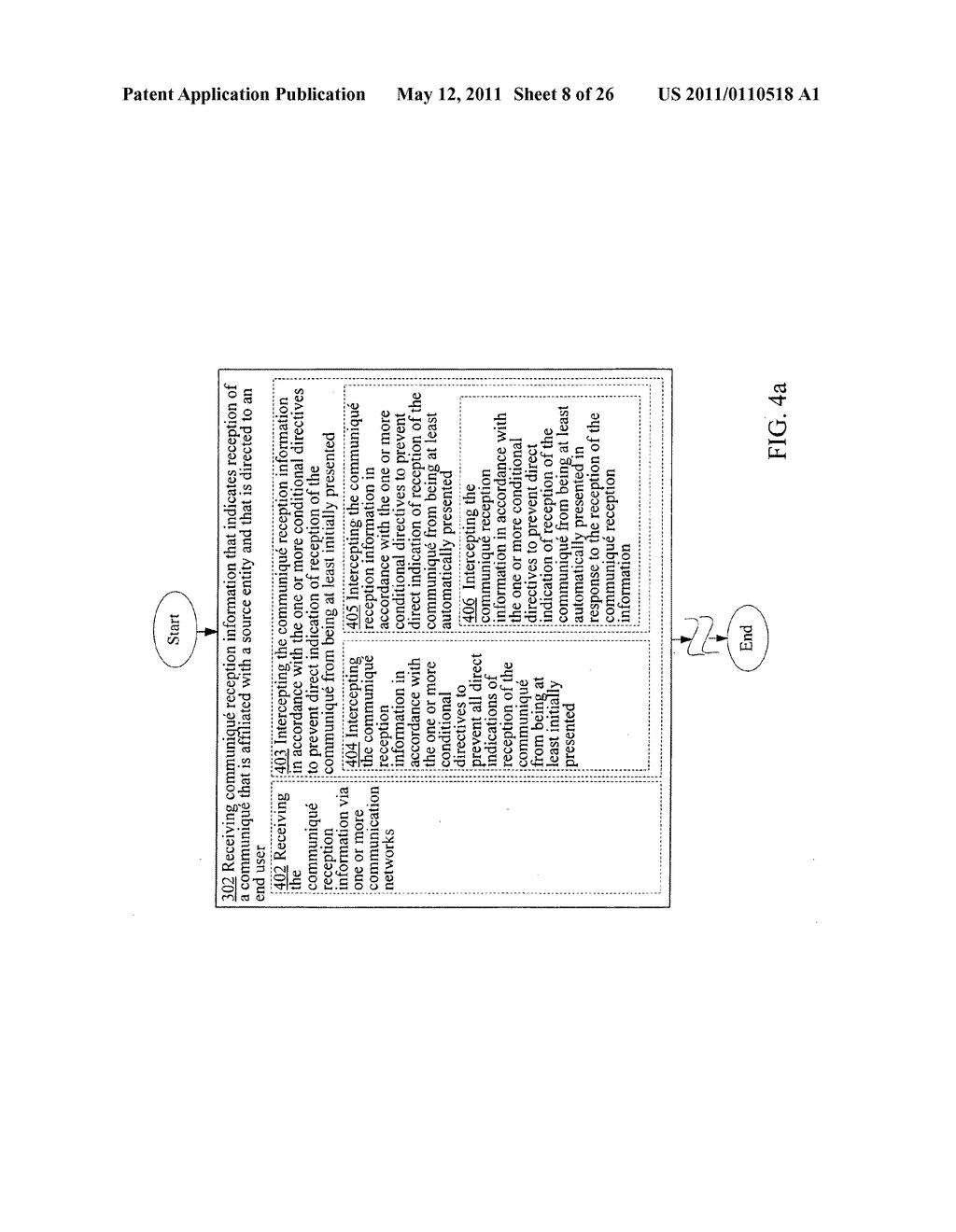 Obfuscating reception of communique affiliated with a source entity in response to receiving information indicating reception of the communique - diagram, schematic, and image 09