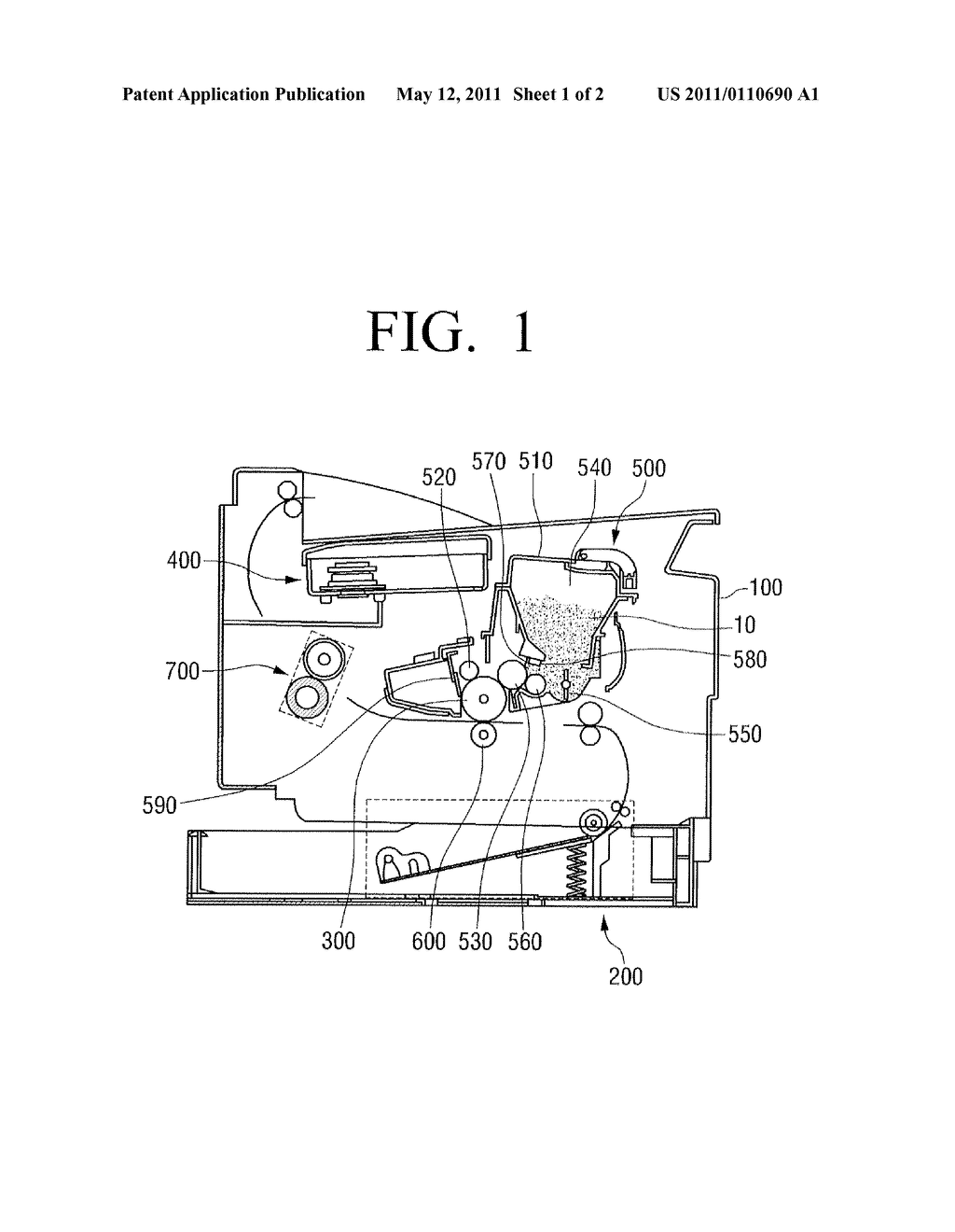 DEVELOPING ROLLER FOR ELECTROPHOTOGRAPHIC IMAGE FORMING APPARATUS, AND MANUFACTURING METHOD OF THE SAME - diagram, schematic, and image 02