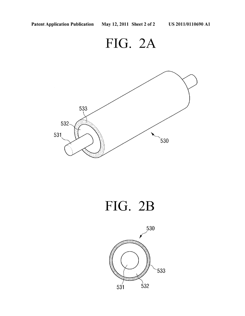 DEVELOPING ROLLER FOR ELECTROPHOTOGRAPHIC IMAGE FORMING APPARATUS, AND MANUFACTURING METHOD OF THE SAME - diagram, schematic, and image 03