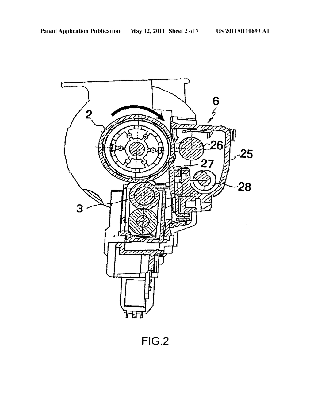 CLEANING DEVICE AND IMAGE FORMING APPARATUS PROVIDED THEREWITH - diagram, schematic, and image 03