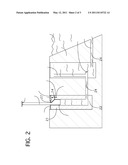 SELF CLOSING FLOOD BARRIER AND METHOD FOR PROTECTING A HINTERLAND USING SAME diagram and image