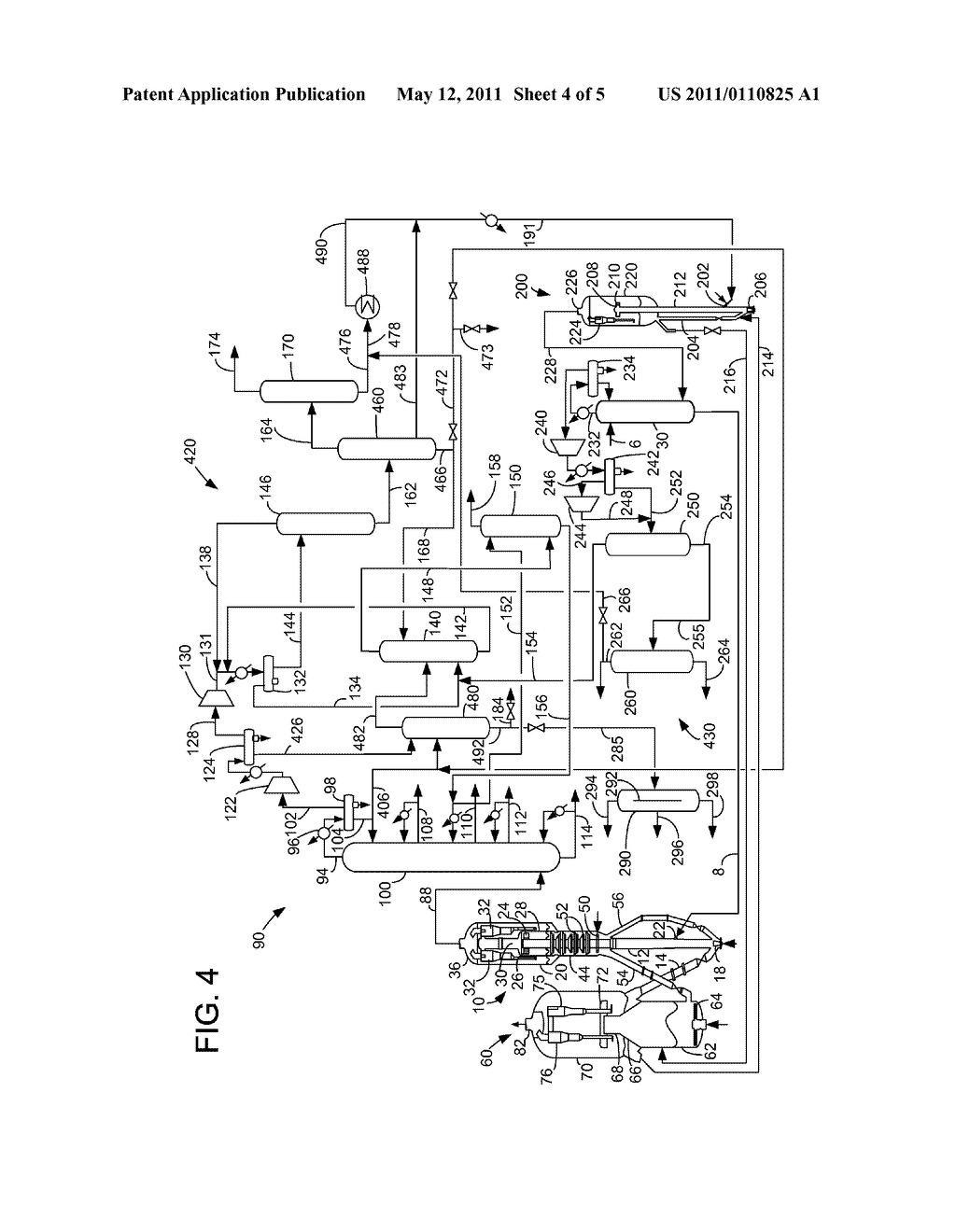 APPARATUS FOR RECOVERING PRODUCTS FROM TWO REACTORS - diagram, schematic, and image 05