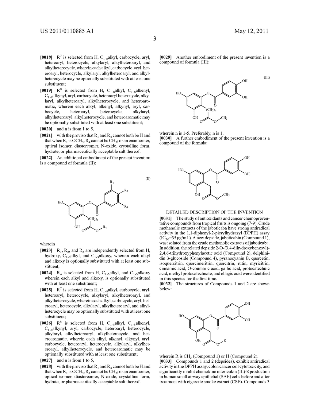 Bioactive Depside and Anthocyanin Compounds, Compositions, and Methods of Use - diagram, schematic, and image 04