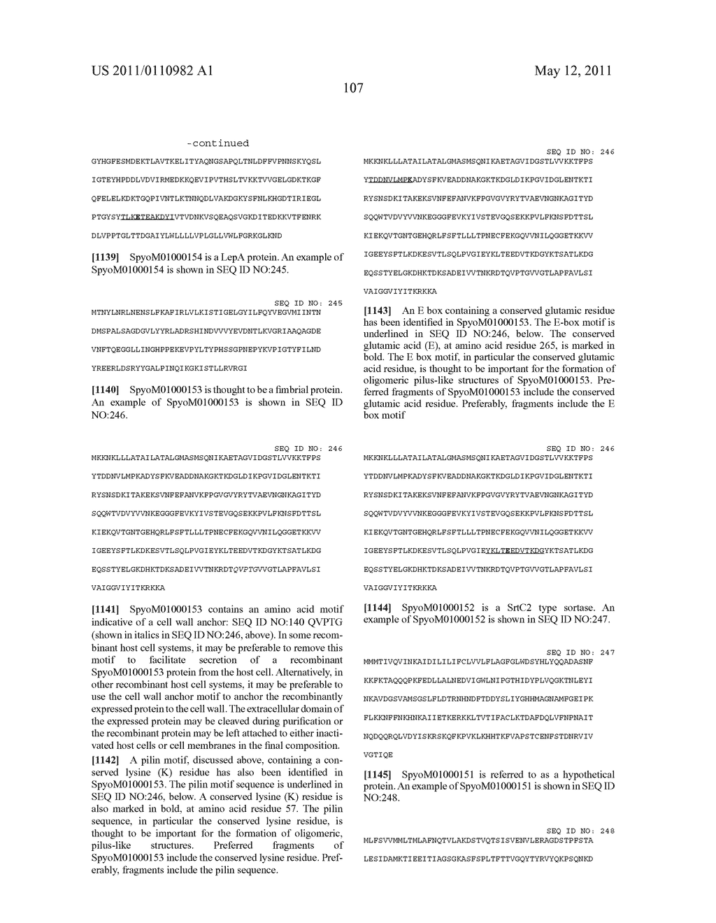 IMMUNOGENIC COMPOSITIONS FOR GRAM POSITIVE BACTERIA SUCH AS STREPTOCOCCUS AGALACTIAE - diagram, schematic, and image 603