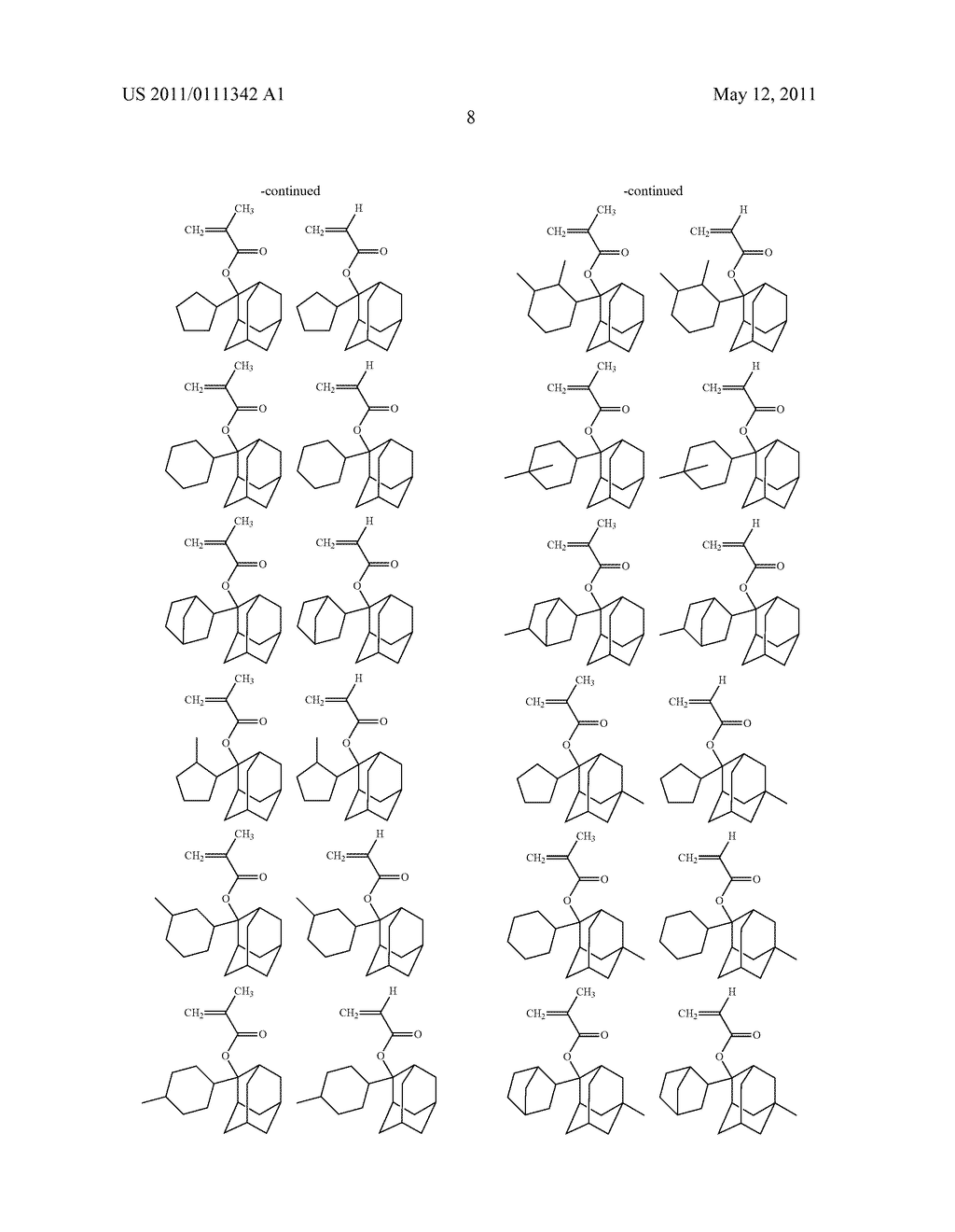 PHOTORESIST COMPOSITION - diagram, schematic, and image 09