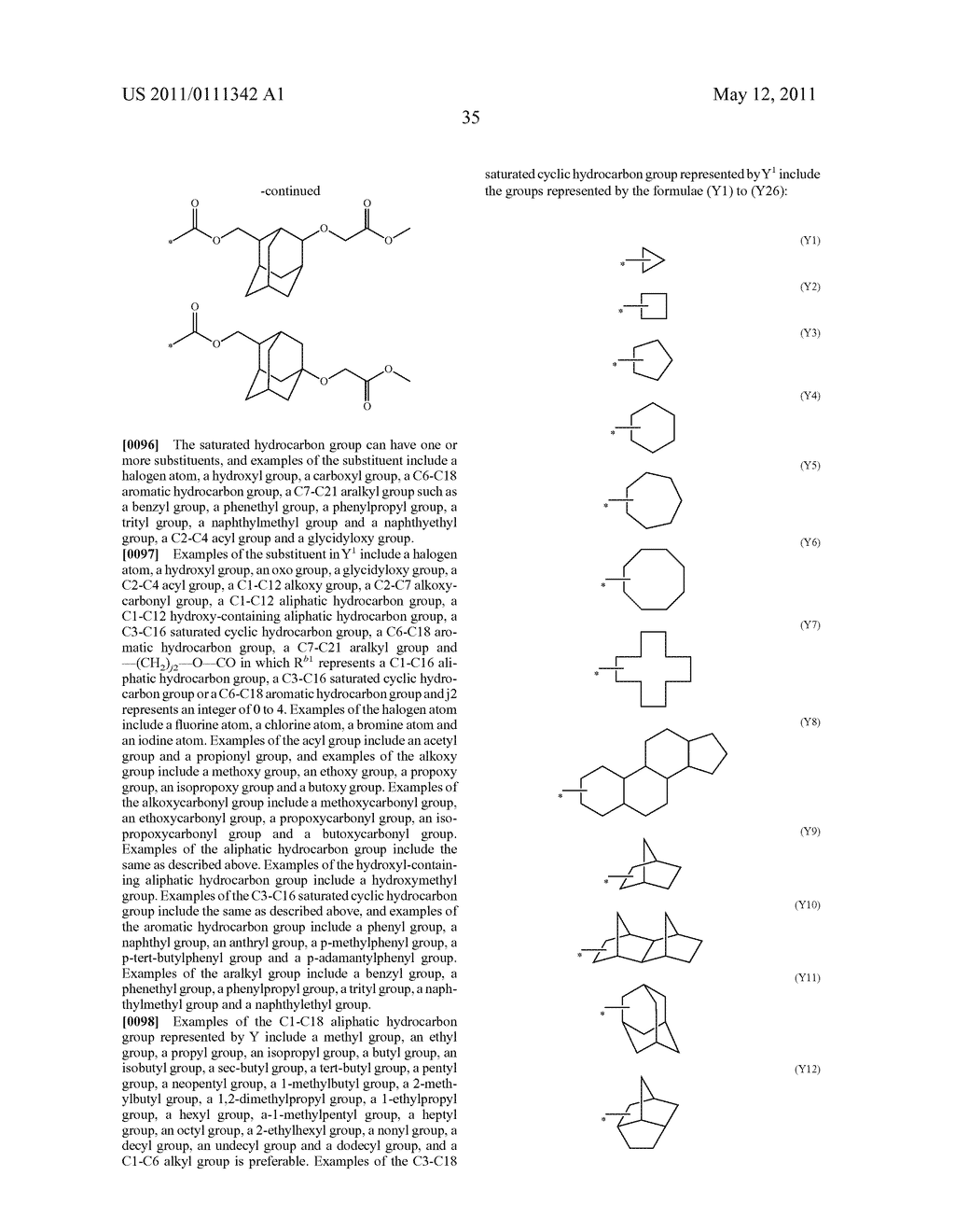 PHOTORESIST COMPOSITION - diagram, schematic, and image 36