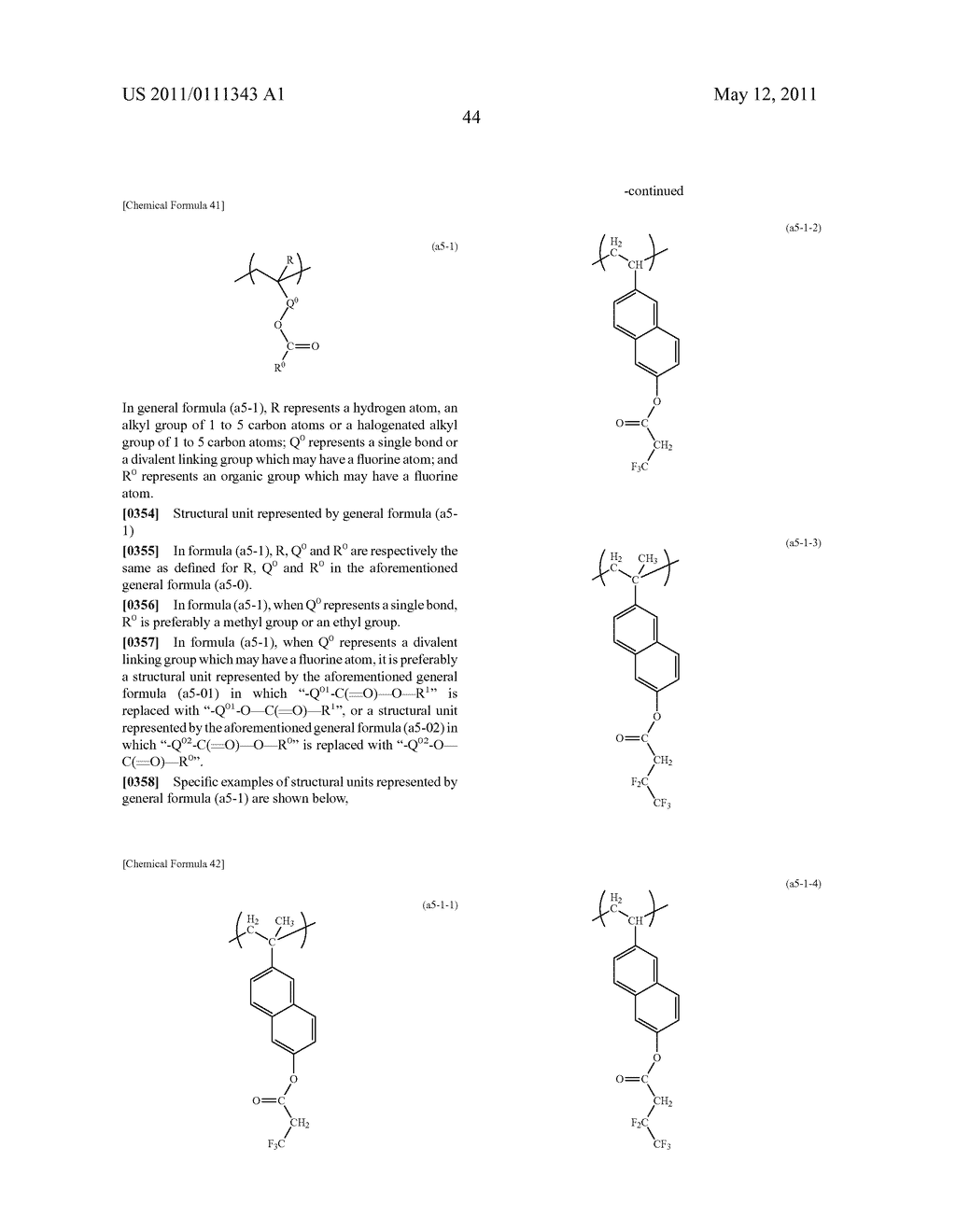 POSITIVE RESIST COMPOSITION AND METHOD OF FORMING RESIST PATTERN - diagram, schematic, and image 46