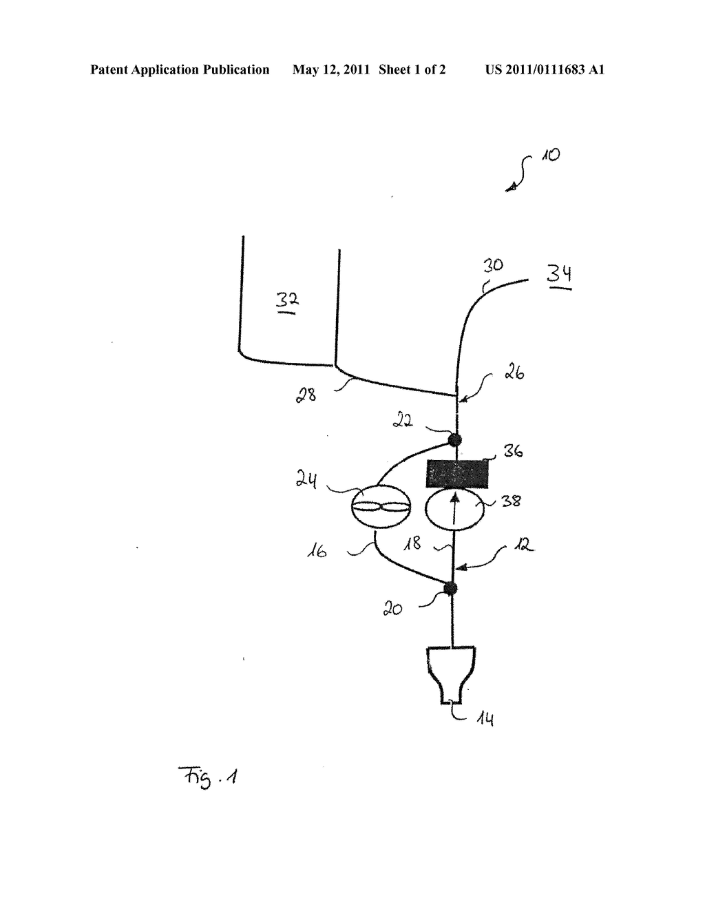 System For Ventilation Of An Aircraft Area - diagram, schematic, and image 02