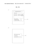 MOBILE TERMINAL AND METHOD FOR CONTROLLING BROADCAST IN MOBILE TERMINAL diagram and image