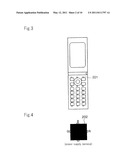 PORTABLE TELEPHONE EQUIPPED WITH KEY BACKLIGHTS AND INFORMATION NOTIFICATION METHOD USING KEY BACKLIGHTS diagram and image