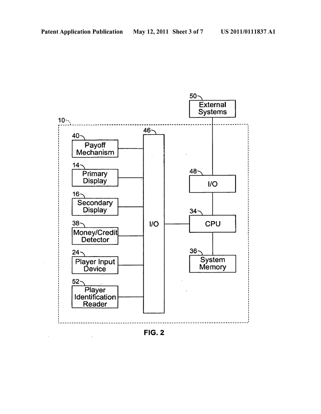 Gaming System Having Controllable Dynamic Signage - diagram, schematic, and image 04