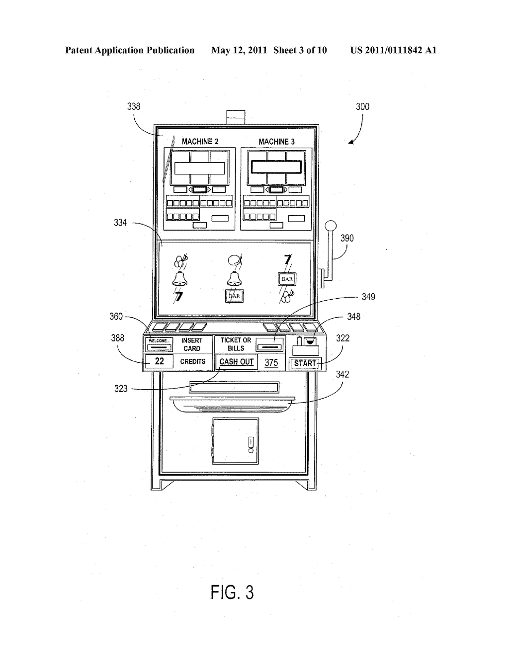 METHOD AND APPARATUS FOR ENABLING A PLAYER TO SIMULTANEOUSLY CONTROL GAME PLAY WITH MULTIPLE GAMING DEVICES - diagram, schematic, and image 04