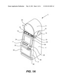 TOUCH SCREEN DISPLAYS WITH PHYSICAL BUTTONS FOR GAMING DEVICES diagram and image