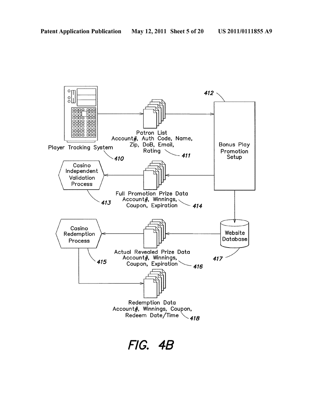 METHOD AND APPARATUS FOR PROVIDING PLAYER INCENTIVES - diagram, schematic, and image 07