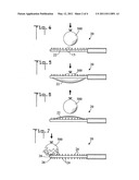 Device for playing with a water balloon and method of use diagram and image