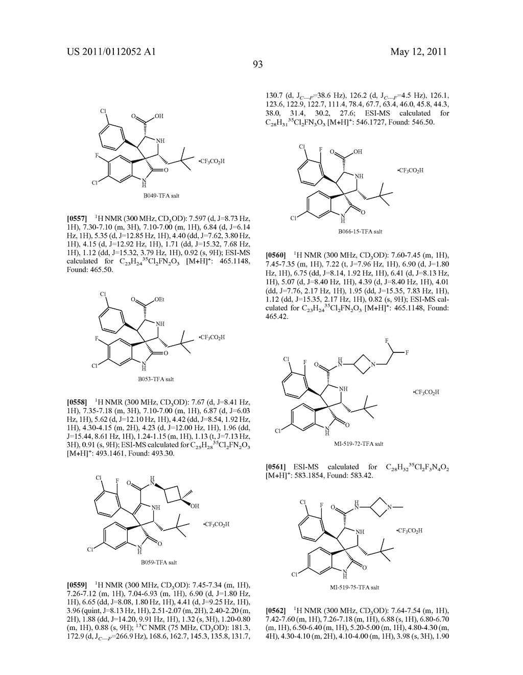 SPIRO-OXINDOLE MDM2 ANTAGONISTS - diagram, schematic, and image 144