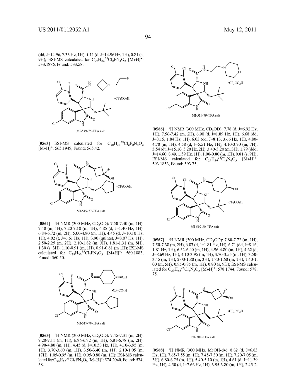 SPIRO-OXINDOLE MDM2 ANTAGONISTS - diagram, schematic, and image 145